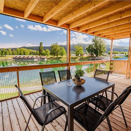 Deluxe Lake View Mobile Homes With Thermal Riviera Tickets ชาเตช อ็อบ ซาวี ภายนอก รูปภาพ